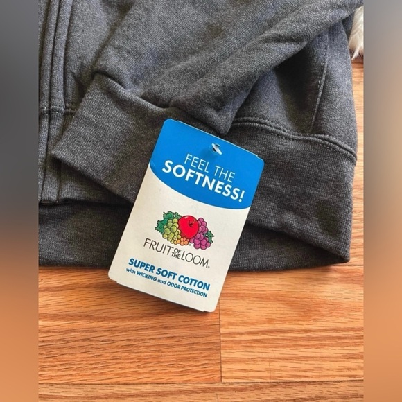 Fruit of the Loom Full Zip Hoodie - Picture 2 of 3